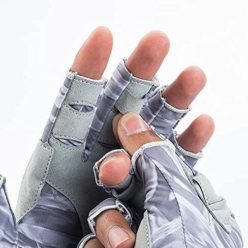 Fishing Gloves for Men Women Gifts UPF50+ Sun UV Protection Kayaking Rowing Paddling Fish Handling Saltwater Freshwater in Saudi Arabia