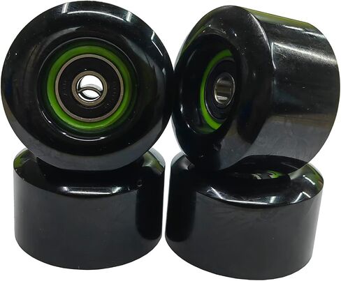 FREEDARE Roller Skate Wheels 54mm Skateboard Wheels and Bearings Indoor Outdoor Skate Wheels 83A with T Tools for Double Row Skating and Skateboard (8 Pack) in Saudi Arabia