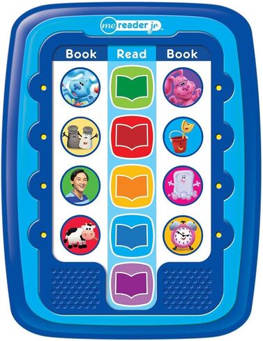 حزمة قارئ إلكتروني من Blue's Clues Me Reader مكونة من 8 كتب ~ كتب Blue's Clues & You للأطفال الصغار، تتميز باللون الأزرق والأرجواني والمزيد مع ملصقات | ألعاب التعلم بلو كلوز in Saudi Arabia