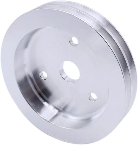 GSKMOTOR Swp Double Groove Crank Pulley for 1955-68 / Bolt Circle is 1.75" DIA: 6.60" Short Water Pump in Saudi Arabia
