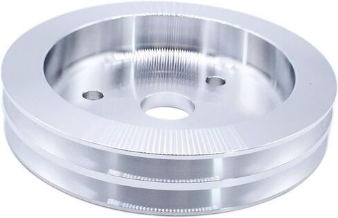 GSKMOTOR Swp Double Groove Crank Pulley for 1955-68 / Bolt Circle is 1.75" DIA: 6.60" Short Water Pump in Saudi Arabia