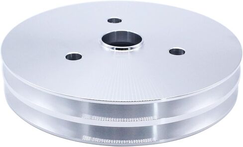 GSKMOTOR Swp Double Groove Crank Pulley for 1955-68 / Bolt Circle is 1.75" DIA: 6.60" Short Water Pump in Saudi Arabia
