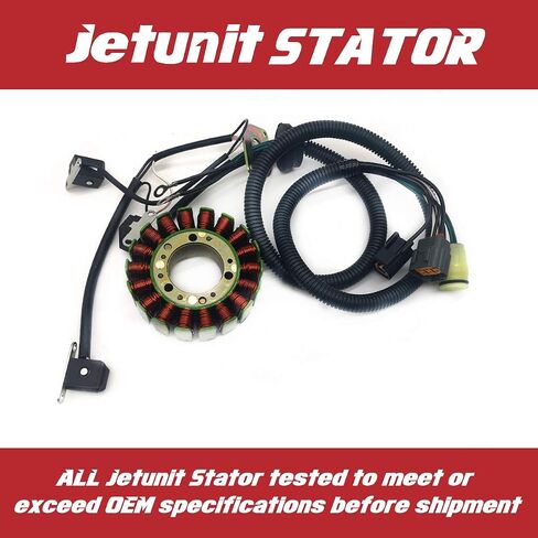 Jetunit الجزء الثابت لياماها جت سكي Waverunner أجزاء GP1300R مولد 60T-81410-00-00 60T-81410-01-00 2003 2004 2005 2006 2007 2008 in Saudi Arabia