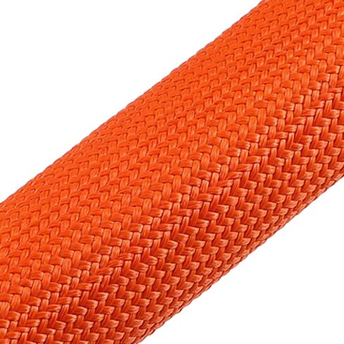 X AUTOHAUX 8 Pcs High Heat Shield Engine Spark Plug Wire Boots Protector Sleeve Cover with 16 Pcs Stainless Steel Wire Cable Ties Set for Car Orange in Saudi Arabia