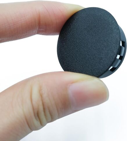 180PCS 8 Sizes Black Plastic Hole Plugs, Plastic Plugs for Round Holes, Flush Type Panel Knockout Locking Plugs, Used for Reserved Holes in Furniture Cabinet, 1/4" 5/16" 3/8" 1/2" 5/8" 3/4" 7/8" 1" in Saudi Arabia