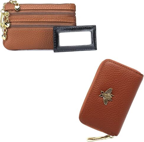 imeetu (مجموعة من مجموعتين) حامل بطاقة ائتمان صغير ومحفظة للعملات المعدنية in Kuwait