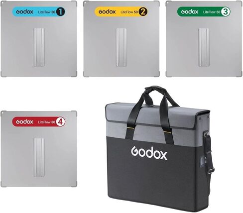 مجموعة لوحة عاكسة للضوء Godox KNOWLED LiteFlow 50 (20 × 20) in Saudi Arabia
