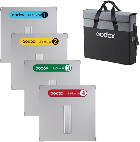 مجموعة لوحة عاكسة للضوء Godox KNOWLED LiteFlow 50 (20 × 20) in Saudi Arabia