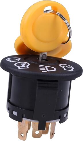 JEENDA 7-Terminals Starter Ignition Switch Keys GY20074 AM133597 Compatible with John Deere Scotts Sabre L100 L105 L107 L120 D105 D110 D125 D130 Riding Mowers Tractor L and D G Series in Saudi Arabia