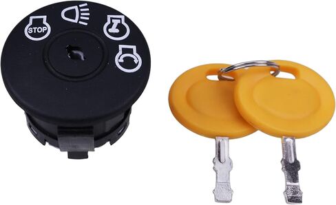 JEENDA 7-Terminals Starter Ignition Switch Keys GY20074 AM133597 Compatible with John Deere Scotts Sabre L100 L105 L107 L120 D105 D110 D125 D130 Riding Mowers Tractor L and D G Series in Saudi Arabia