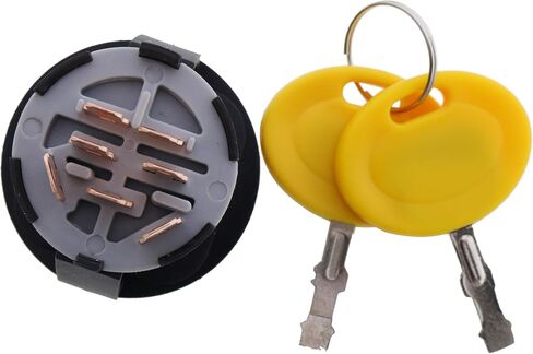 JEENDA 7-Terminals Starter Ignition Switch Keys GY20074 AM133597 Compatible with John Deere Scotts Sabre L100 L105 L107 L120 D105 D110 D125 D130 Riding Mowers Tractor L and D G Series in Saudi Arabia