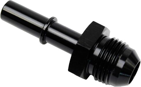قطع سريع لخط سكة الوقود للوقود EFI تركيب مهايئ LS LS1 LS3-6 AN إلى 3/8 "خرطوم GM سريع التوصيل أنثى الضغط على الألومنيوم الأسود in Saudi Arabia