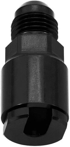قطع سريع لخط سكة الوقود للوقود EFI تركيب مهايئ LS LS1 LS3-6 AN إلى 3/8 "خرطوم GM سريع التوصيل أنثى الضغط على الألومنيوم الأسود in Saudi Arabia