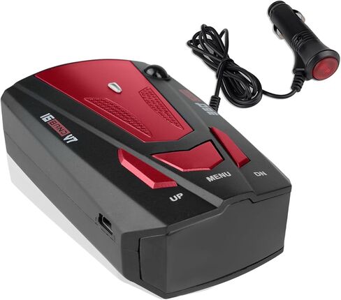 كاشف رادار السيارة، مساعد قيادة رادار كاشف مطور لطرق المدينة والطرق السريعة، نظام الاتجاه وسرعة الصوت في الوقت الحقيقي، شاشة LED مدمجة بنظام تحديد المواقع العالمي (GPS) in Kuwait