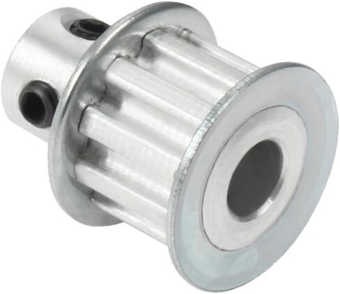 uxcell Aluminum 10 Teeth 5mm Bore 5.08mm Pitch Timing Belt Pulley for 10mm Belt in Saudi Arabia