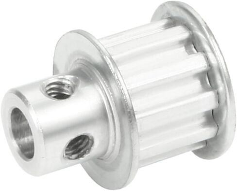 uxcell Aluminum 10 Teeth 5mm Bore 5.08mm Pitch Timing Belt Pulley for 10mm Belt in Saudi Arabia