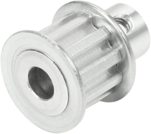uxcell Aluminum 10 Teeth 5mm Bore 5.08mm Pitch Timing Belt Pulley for 10mm Belt in Saudi Arabia
