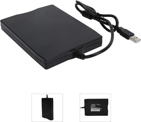 Zopsc-1 محرك أقراص مرنة خارجي USB عالمي محمول 3.5 بوصة خارجي 1.44 ميجابايت FDD لأجهزة الكمبيوتر الشخصية وأجهزة الكمبيوتر المحمولة وأجهزة الكمبيوتر المكتبية لنظام التشغيل Windows XP لنظام التشغيل Windows 7 لنظام التشغيل Windows 10 in Kuwait