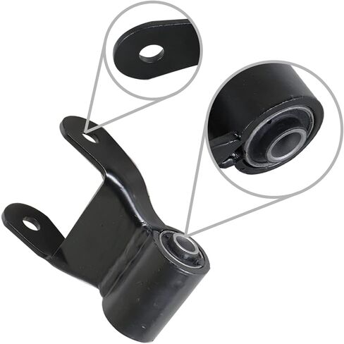 WFLNHB Rear Leaf Spring Shackle Repair Kit 2Pc w/Bushing Replacement for Ram Dakota in Saudi Arabia