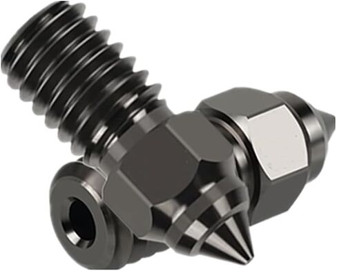 2 حزمة من الفوهات الفولاذية الصلبة M6 عالية السرعة للطابعة ثلاثية الأبعاد Ender 3 V3 SE، Ender 5 (0.4 مم) in Kuwait