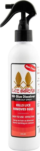 Lice Sisters Lice Treatment and Prevention Kit, Small - Nit Glue Dissolver, Repel Lice Prevention Spray and Comb for Nit and Lice Free Hair in Saudi Arabia