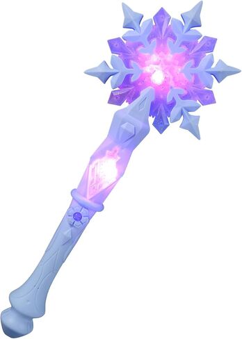 Snowflake Wand: Princess Light Up Glow Wand for Christmas Halloween Party Supplies in Kuwait
