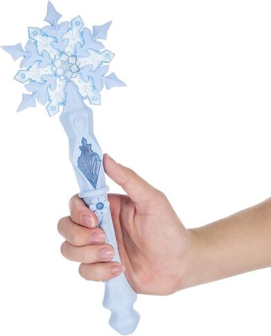 Snowflake Wand: Princess Light Up Glow Wand for Christmas Halloween Party Supplies in Kuwait