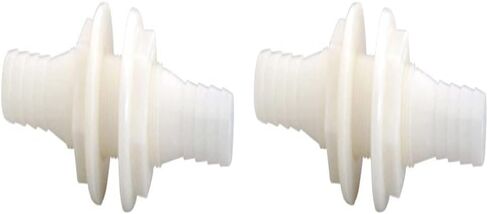 Attwood Corporation 3878-3 3/4" Thru-Hull Connector, 1 Count (Pack of 1) in Saudi Arabia