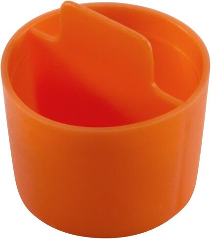 Caplugs ZCPT9XNFQ1 قابس مدبب بعلامة سحب مركزية بلاستيكية بدون شفة CPT-NF-9X، PE-LD، غطاء OD .59 بوصة معرف التوصيل .831 بوصة، برتقالي (عبوة من 100) in Saudi Arabia