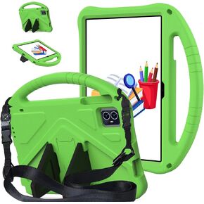 لحافظة Revvl Tab 2 2025، غطاء EVA للأطفال مع حامل بمقبض حزام، لحافظة Tmobile Revvl Tab 2 مقاس 10.1 بوصة، أزرق in Kuwait