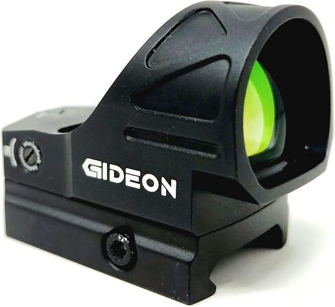 Omega Red Dot Sight - Large Windows, RMR Footprint, Dual MOA Reticle, Shake Awake, Waterproof, up to 50K HR Battery (Green Circle with DOT) in Saudi Arabia