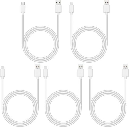 Smays USB C Cable Bulk 10-Pack 3ft، Type C Phone Charger Lot Black in Saudi Arabia