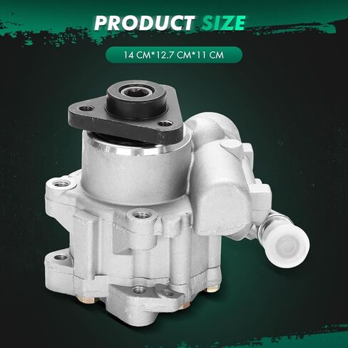 Scitoo Power Steering Pump متوافقة مع A-ODI A4 2002 2003 2004 2005 V6 3.0L ، A4 Quattro 2002 2003 2004 2005 2006 V6 3.0L ، استبدل# 21-134 in Kuwait