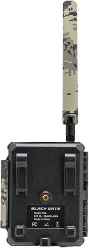 Black Gate R4G-GEN2 Cellular Trail Camera – Dual Lens & Dual Sensor, 940nm No-Glow LEDs, Photo & Video, ONeConnect Technology (Works on All USA & Canada Towers), <0.3s Trigger Speed in Saudi Arabia