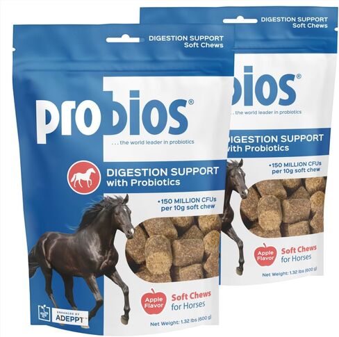 Probios Horse Soft Chews, Apple flavor, Net Weight 1.32 lbs(600 grams) in Saudi Arabia