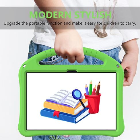 لحافظة Revvl Tab 2 2025، غطاء EVA للأطفال مع حامل بمقبض حزام، لحافظة Tmobile Revvl Tab 2 مقاس 10.1 بوصة، أزرق in Kuwait