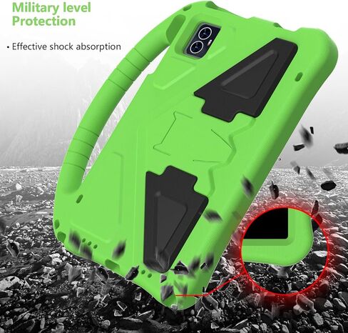 لحافظة Revvl Tab 2 2025، غطاء EVA للأطفال مع حامل بمقبض حزام، لحافظة Tmobile Revvl Tab 2 مقاس 10.1 بوصة، أزرق in Kuwait