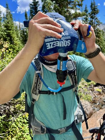 Hydration Bladder Adapter for Sawyer Squeeze Water Filters, 2 Pack – Quick Connect Reservoir Filler, Ultralight & Leak-Free for Backpacking & Hiking in Saudi Arabia