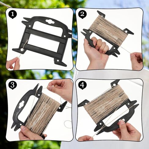 2 Pcs Rope Winder Paracord Line Winder Rope and Cord Organizer Paracord Spool Fishing Line Cable Bobbins Prevent Knots Recoils and Kinks for Paracords Anchor Twine Lines Ski Ropes in Saudi Arabia