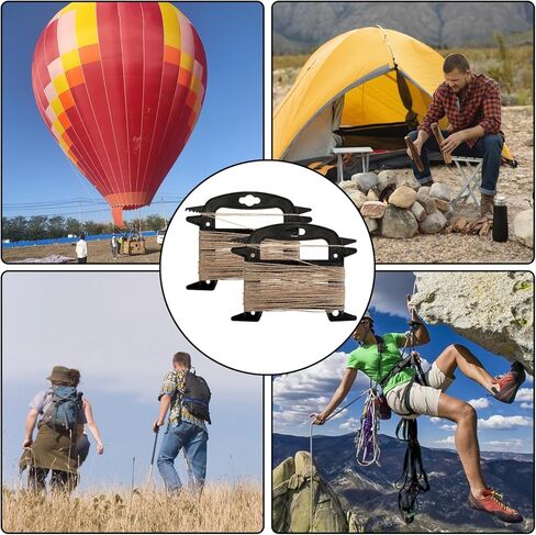 2 Pcs Rope Winder Paracord Line Winder Rope and Cord Organizer Paracord Spool Fishing Line Cable Bobbins Prevent Knots Recoils and Kinks for Paracords Anchor Twine Lines Ski Ropes in Saudi Arabia