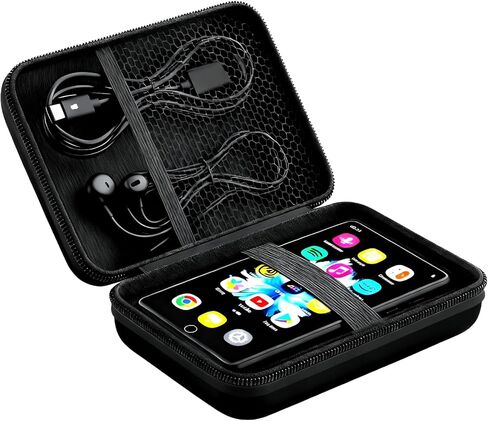 MP3/MP4 Player Storage Case Fits MP3 Players Under 4.2 inches Holds Earbuds, USB Cables, and Other Accessories in Kuwait