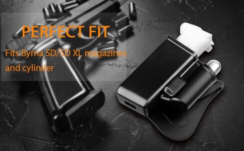 Tactical Scorpion Gear Polymer Magazine and Cylinder Pouch: Fits All Byrna Launchers, SD, LE, XL in Kuwait