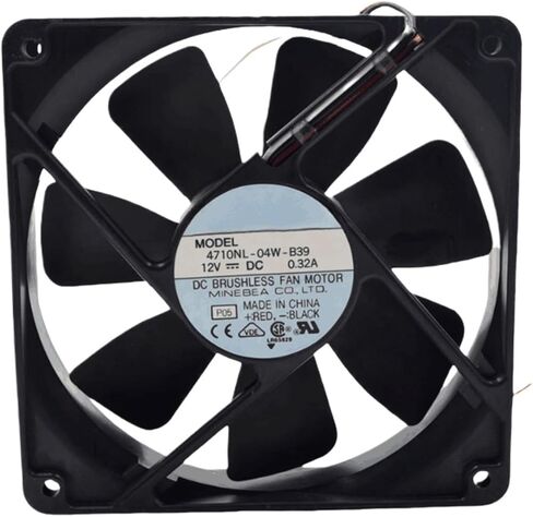 4710NL-04W-B39 12025 12v 0.44A Dual Bearing Cooling Fan 120X120X25mm in Saudi Arabia