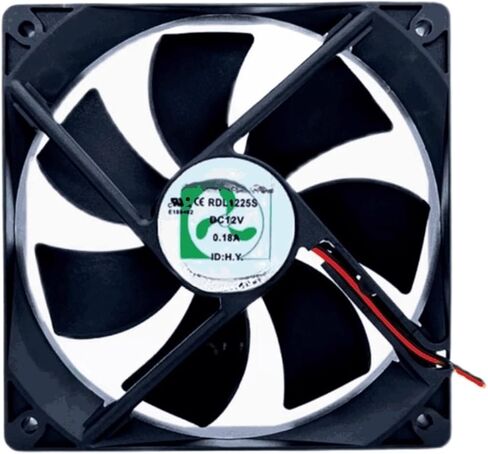 12025 RDL1225S 12V 0.18A 12cm/cm Silent Chassis Power Fan in Saudi Arabia