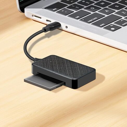 Memory Card Reader, 4in1 USB 3.0 and USB-C to SD Micro SD MS CF Card Reader Adapter, 4 Cards Simultaneously Read and Write in Saudi Arabia