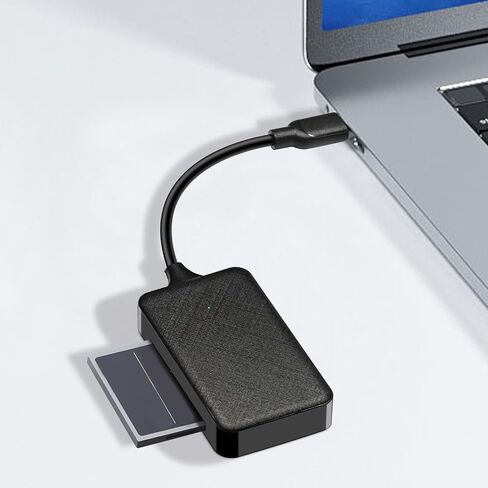 Memory Card Reader, 4in1 USB 3.0 and USB-C to SD Micro SD MS CF Card Reader Adapter, 4 Cards Simultaneously Read and Write in Saudi Arabia