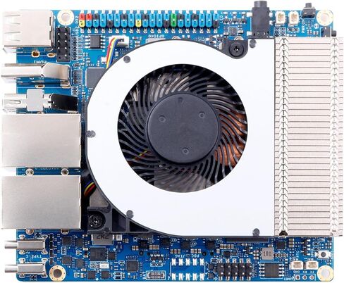 Orange Pi 6 Plus 32GB RAM LPDDR5 12 Core 64 Bit كمبيوتر لوحي واحد، CIX SoC 45TOPS AI NPU Mini PC تشغيل Linux، Android، Windows، ROS2 OS مع مجموعة تبديد الحرارة in Kuwait