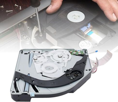 DVD DVD Game Console, Replacement DVD Transmission Module with Aluminum Alloy and ABS Material, Plug and Play Integration, Extend Life in Saudi Arabia