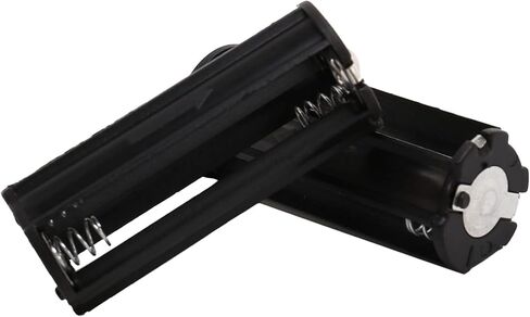 2Pcs Black Battery Holder for 3 x 1.5V AAA Batteries Flashlight Torch Flashlights Handheld Flashlights, Battery Holders, Size: 53 x 21mm/ 2.1 x 0.83 inch (L*D) in Saudi Arabia