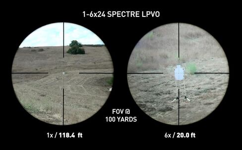 نطاق بندقية Monstrum Spectre 1-6x24 LPVO in Saudi Arabia